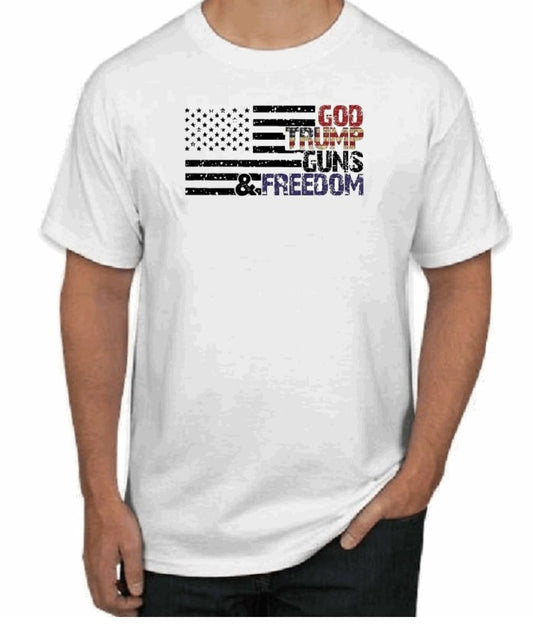 God, Trump, Guns, & Freedom T-Shirt