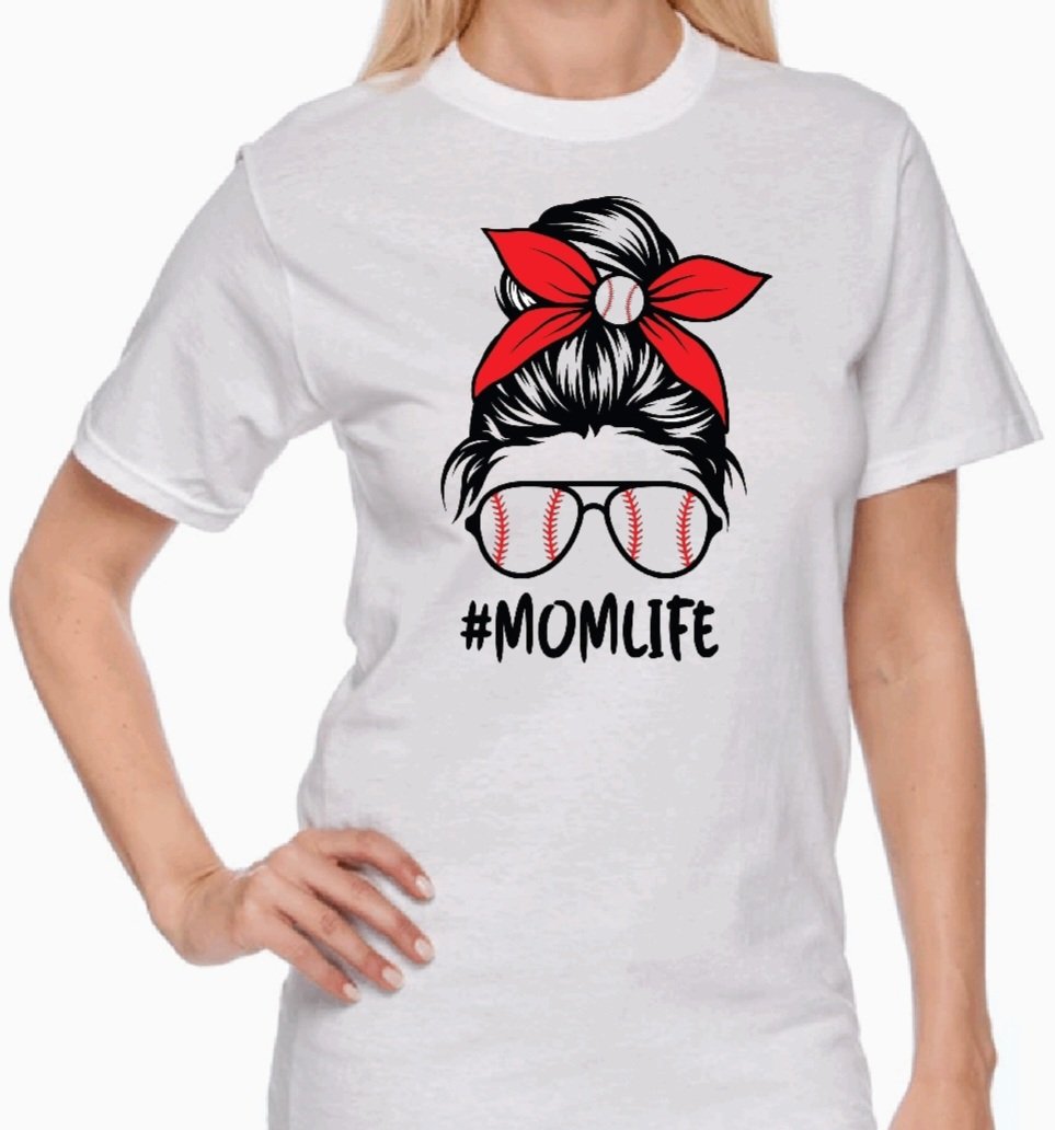 Baseball Mom Life T-Shirt