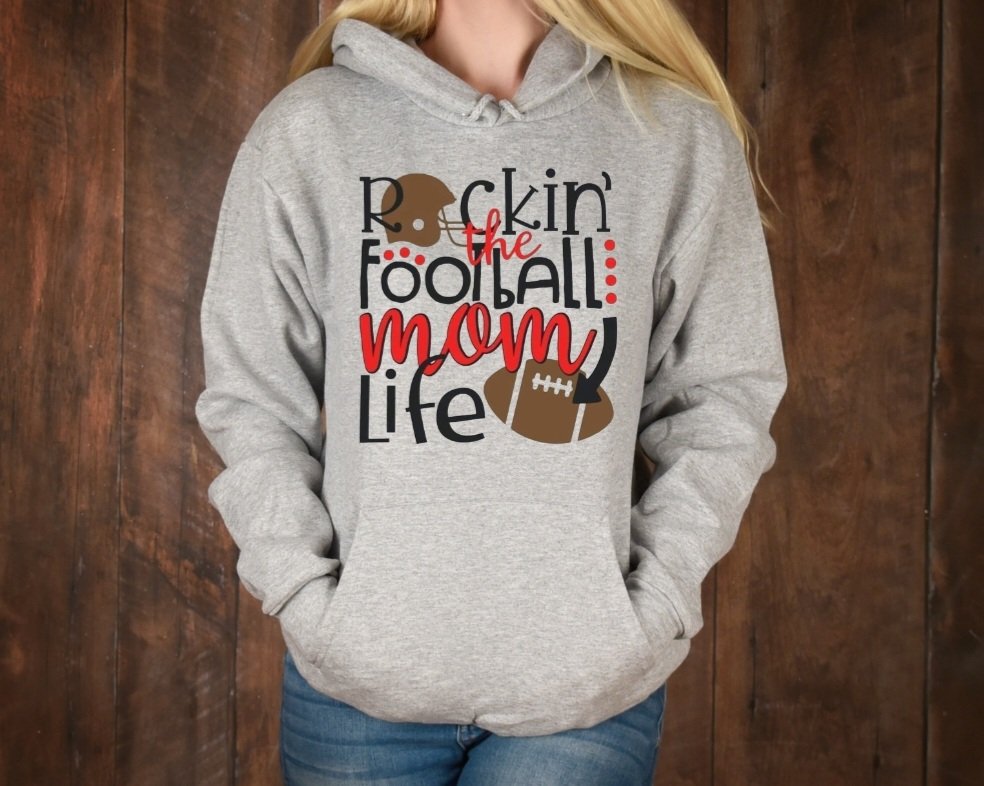 Rockin' the Football Mom Life Shirt