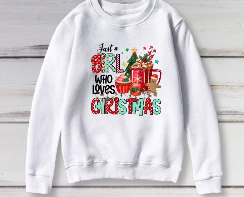 Just a girl who loves Christmas shirt