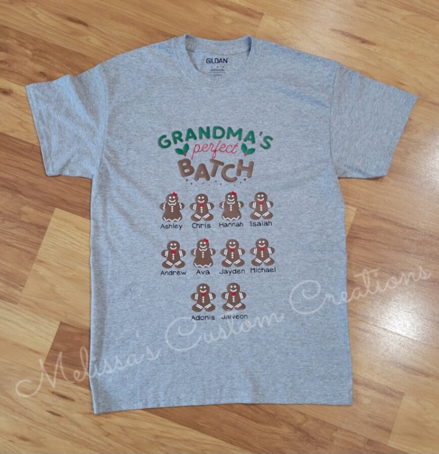 Grandma's Perfect Batch T-Shirt (Personalized)