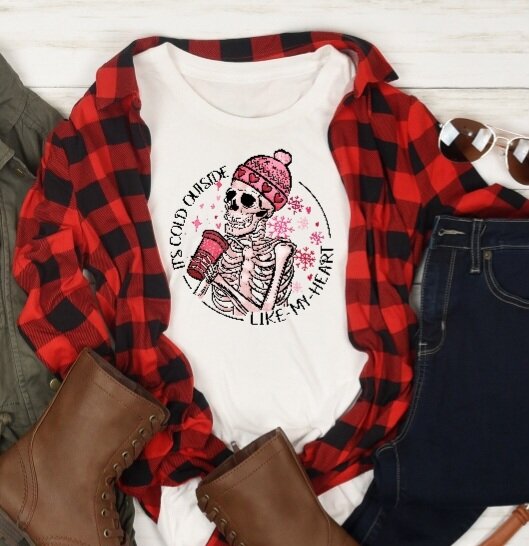 It's Cold Outside like my heart T-Shirt