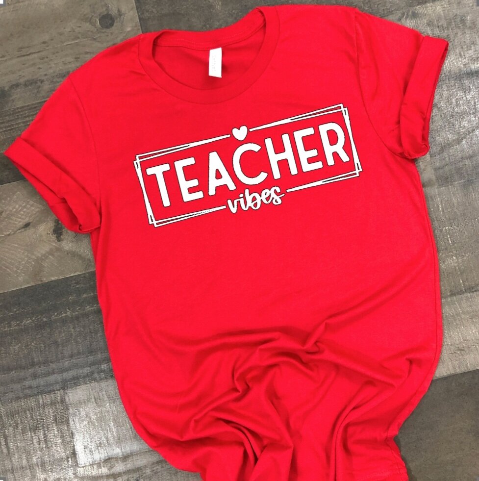 Teacher Vibes T-Shirt