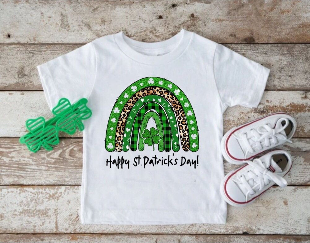 Happy St. Patrick's Day Rainbow T-Shirt
