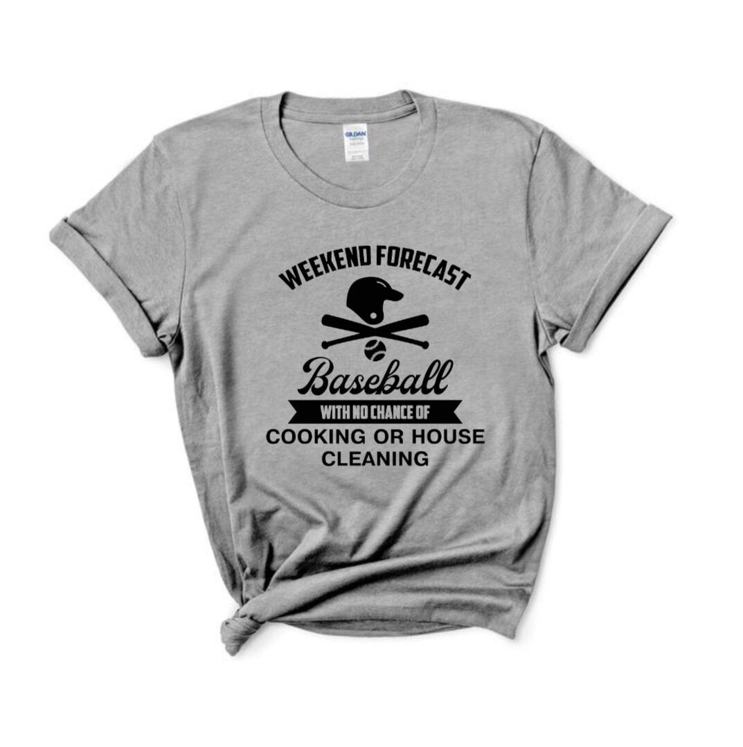 Weekend Forecast- Baseball T-Shirt