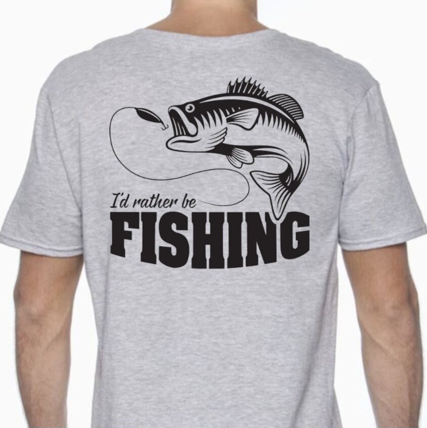 I'd Rather Be Fishing T-Shirt