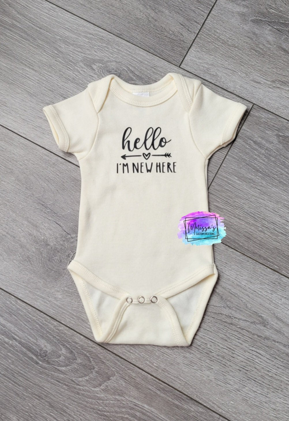 Hello I'm New Here Bodysuit