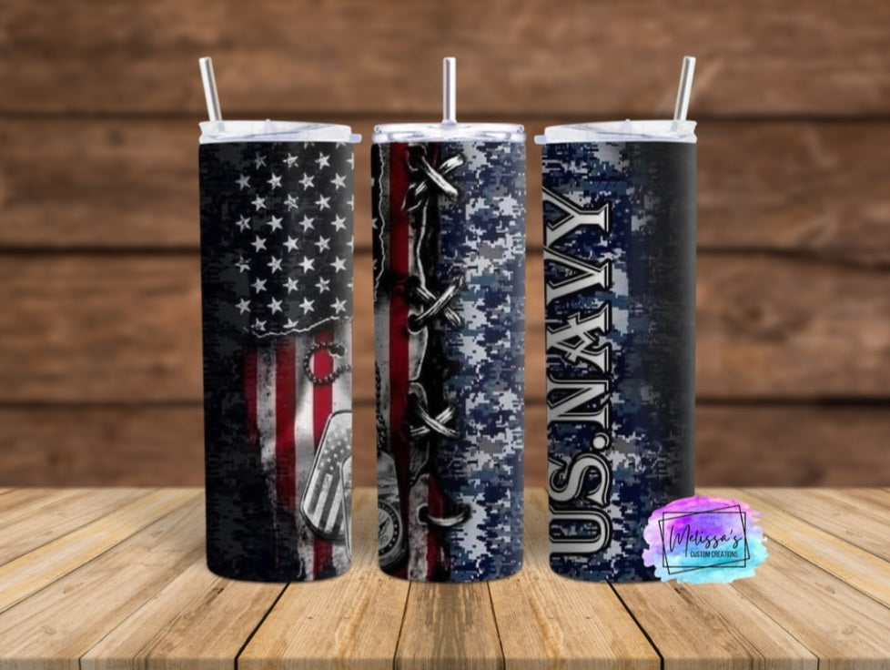 US Navy Tumbler