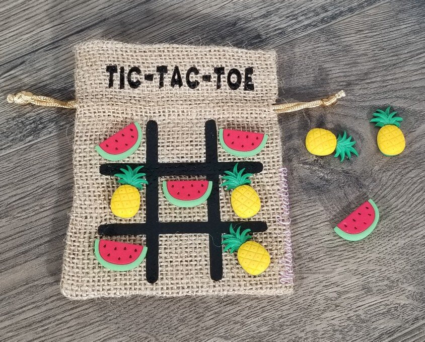 TIC-TAC-TOE Bag (READY TO SHIP)
