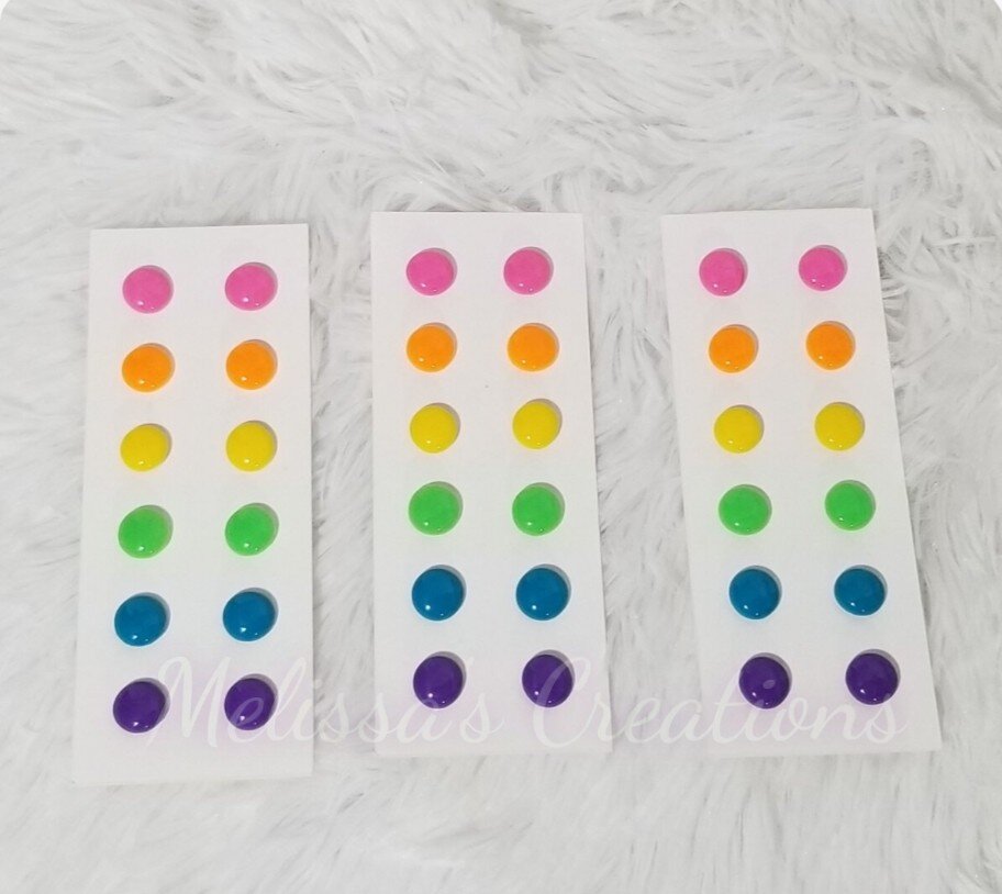 Candy Dot Earrings (READY TO SHIP)