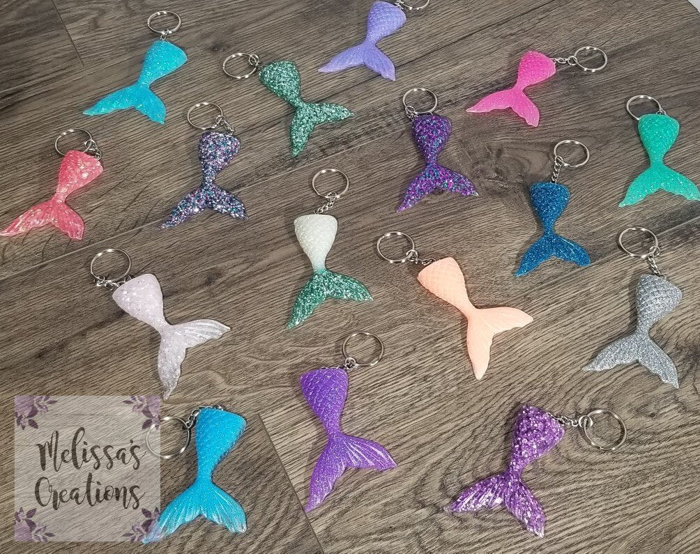 Mermaid Tail Keychain