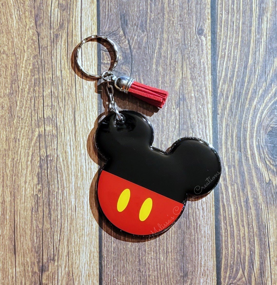Mouse Head Keychain (READY TO SHIP)