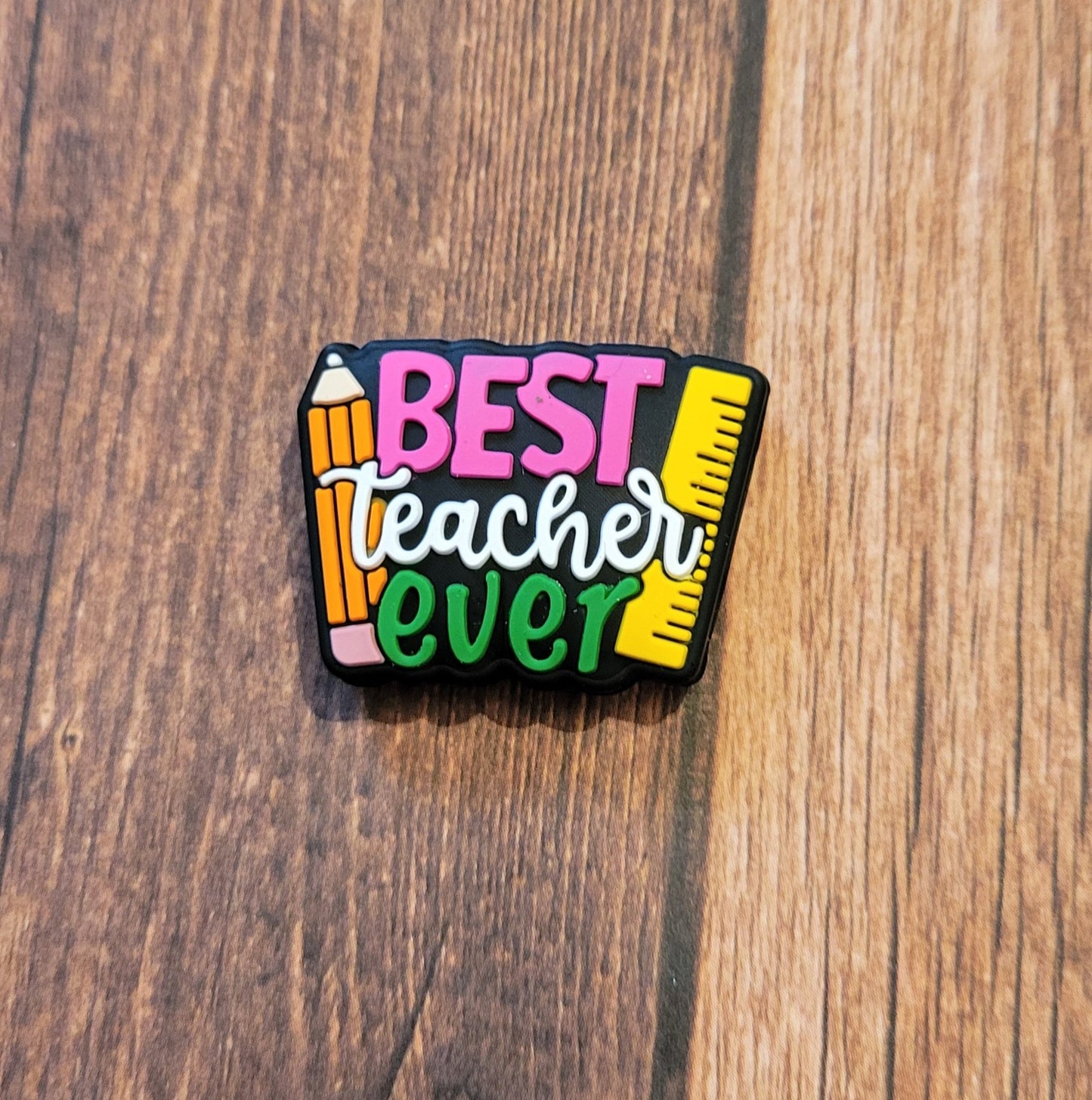 Best Teacher Ever Focal Bead