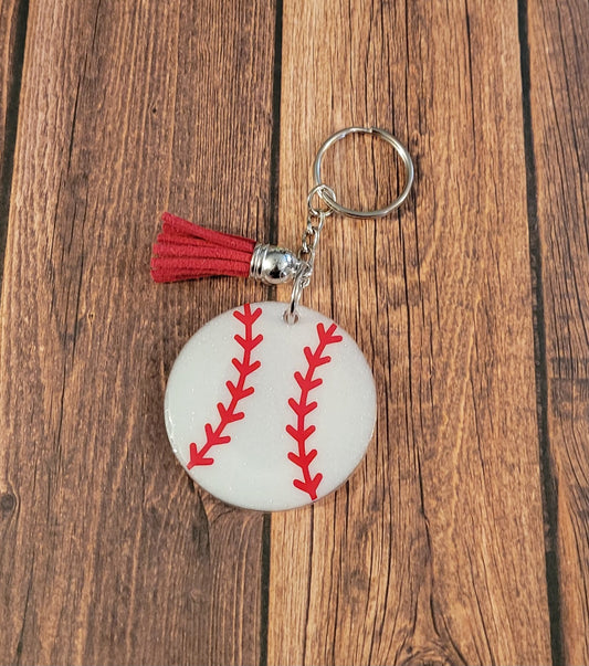 Baseball Keychain