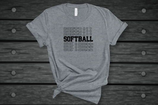 Softball T-Shirt (Choose your colors)