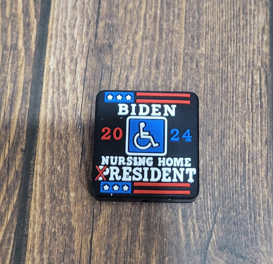 Biden 2024 Nursing Home Resident Focal Bead