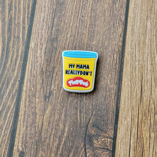 My Mama Really Don't Play-Doh Focal Bead