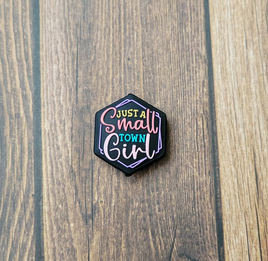 Just A Small Town Girl Focal Bead