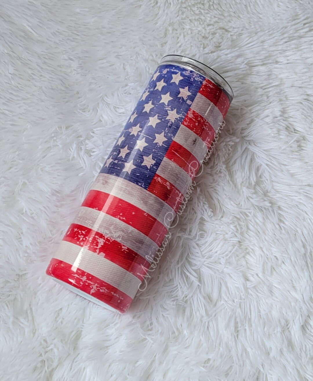 US Flag Tumbler
