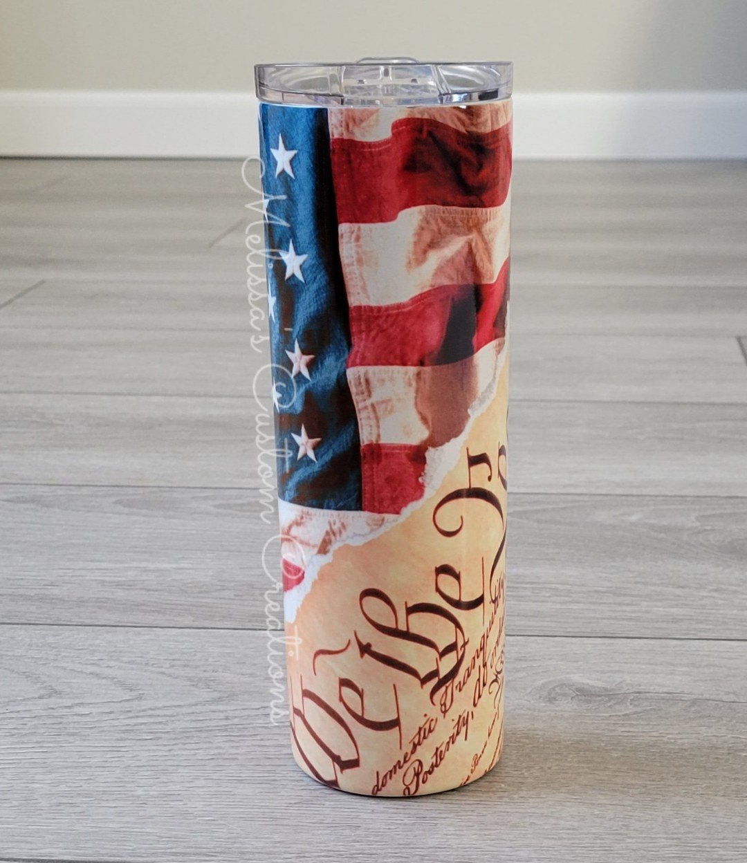 We The People/American Flag Tumbler