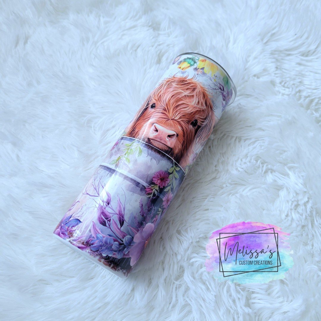 Baby Highland Cow Tumbler