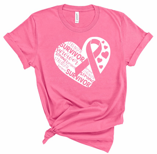 Survivor Heart T-Shirt