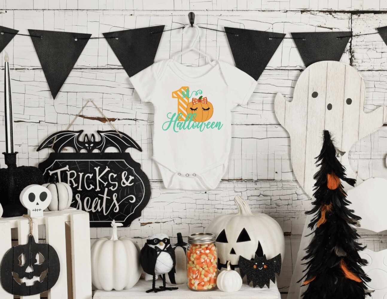 1st Halloween Bodysuit