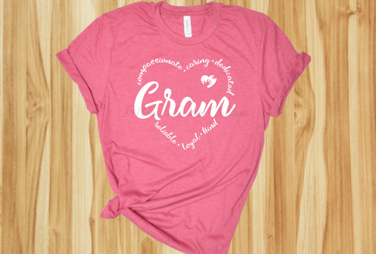 Gram T-Shirt (Choose your colors)