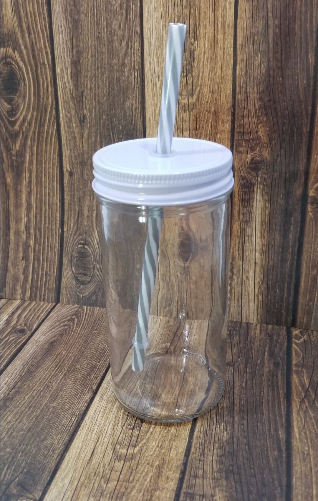 Custom  Mason Jar Tumbler