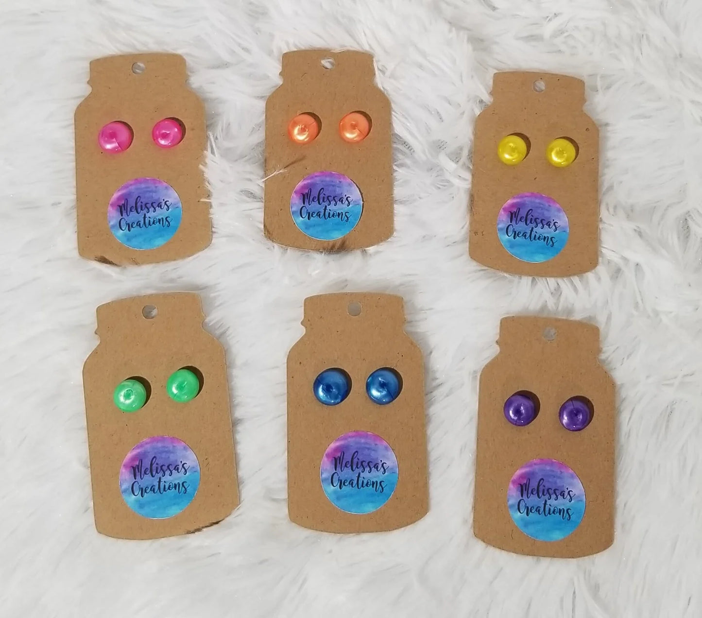 Dot Stud Earrings (READY TO SHIP)