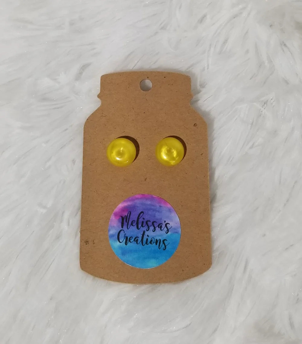 Dot Stud Earrings (READY TO SHIP)