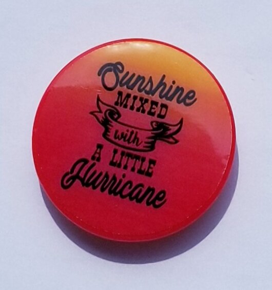 Sunshine Mixed With A Little Hurricane Phone Grip (READY TO SHIP)