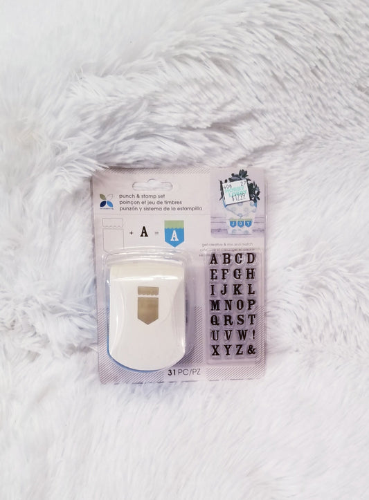 31pc. Punch & Stamp Set