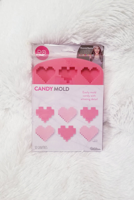 Hearts Silicone Candy Mold