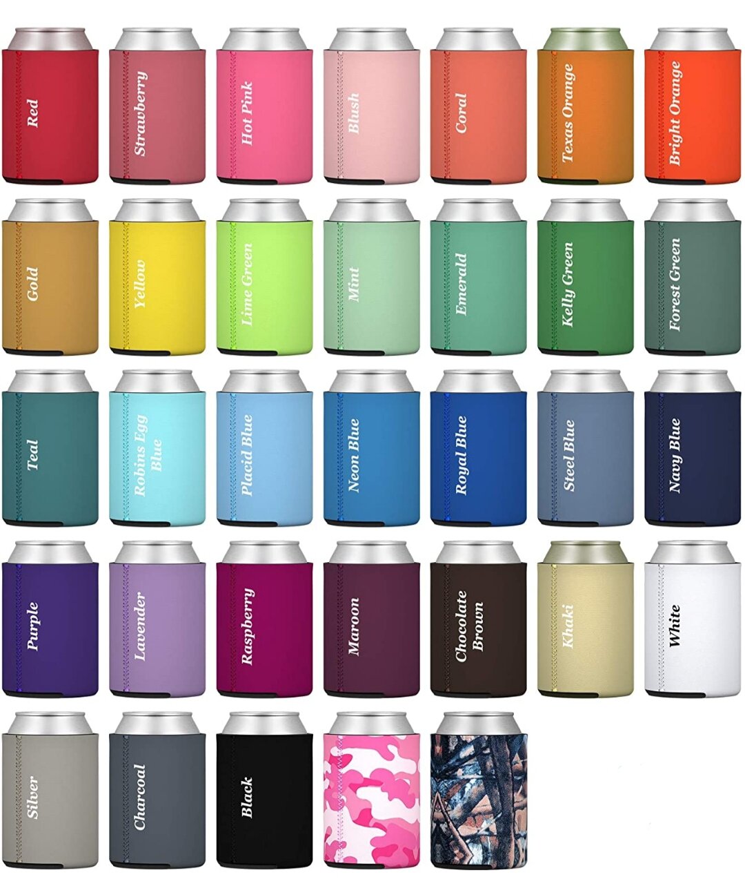 Custom Neoprene Can Coolers