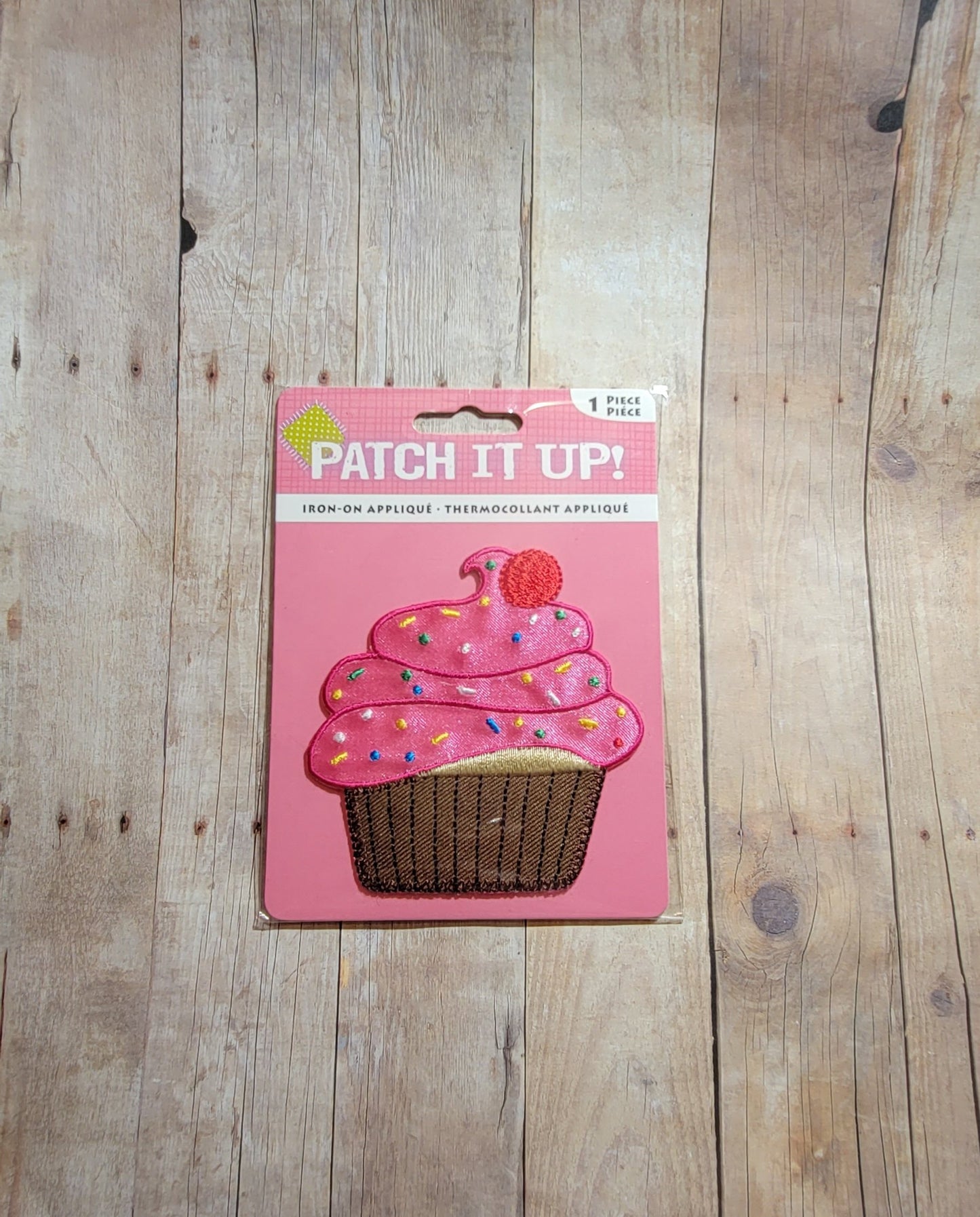 Cupcake Iron-On Patch