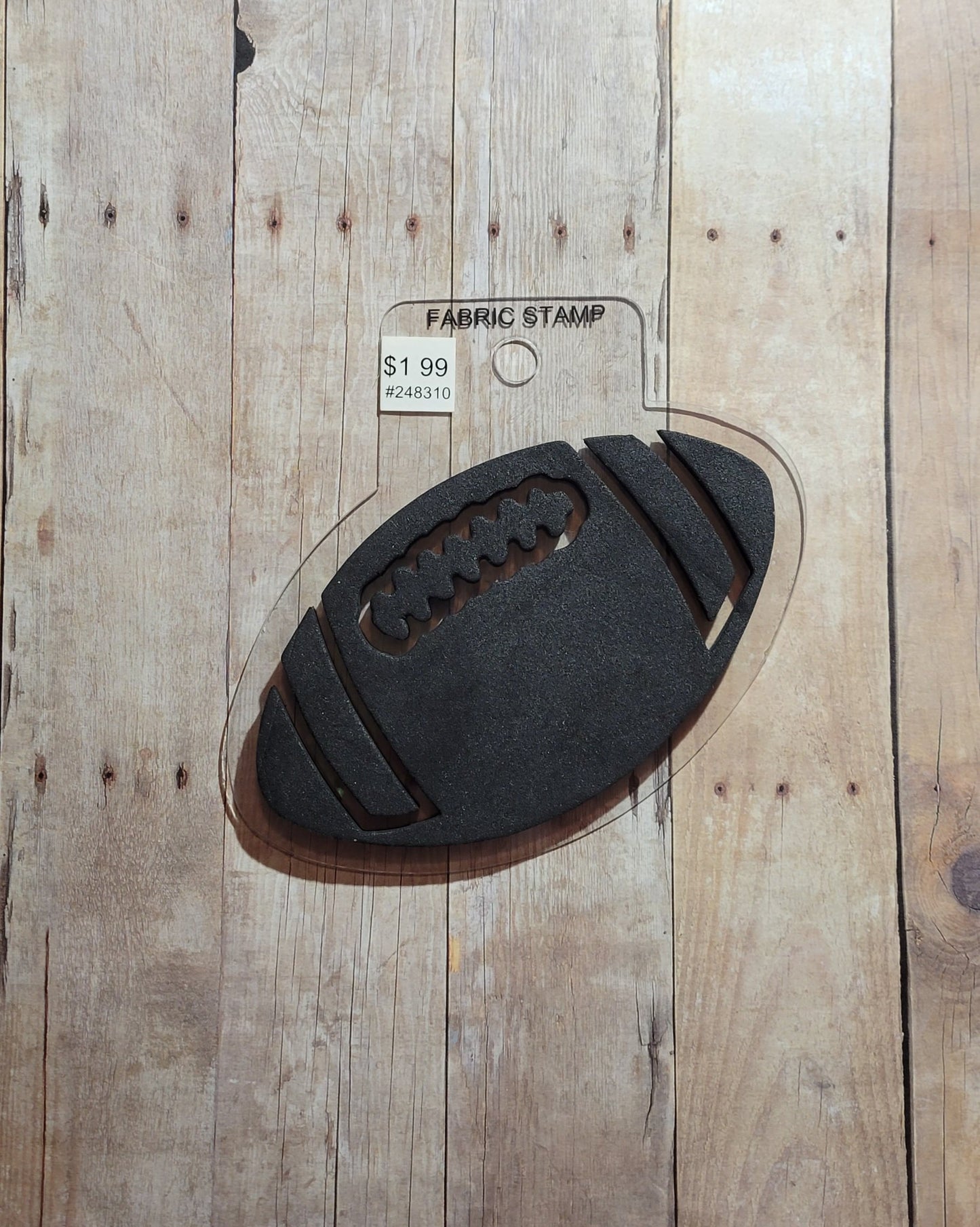 Football Fabric Stamp