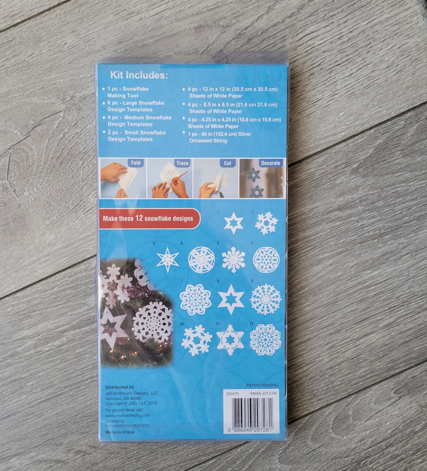 The Perfect Paper Snowflake Kit