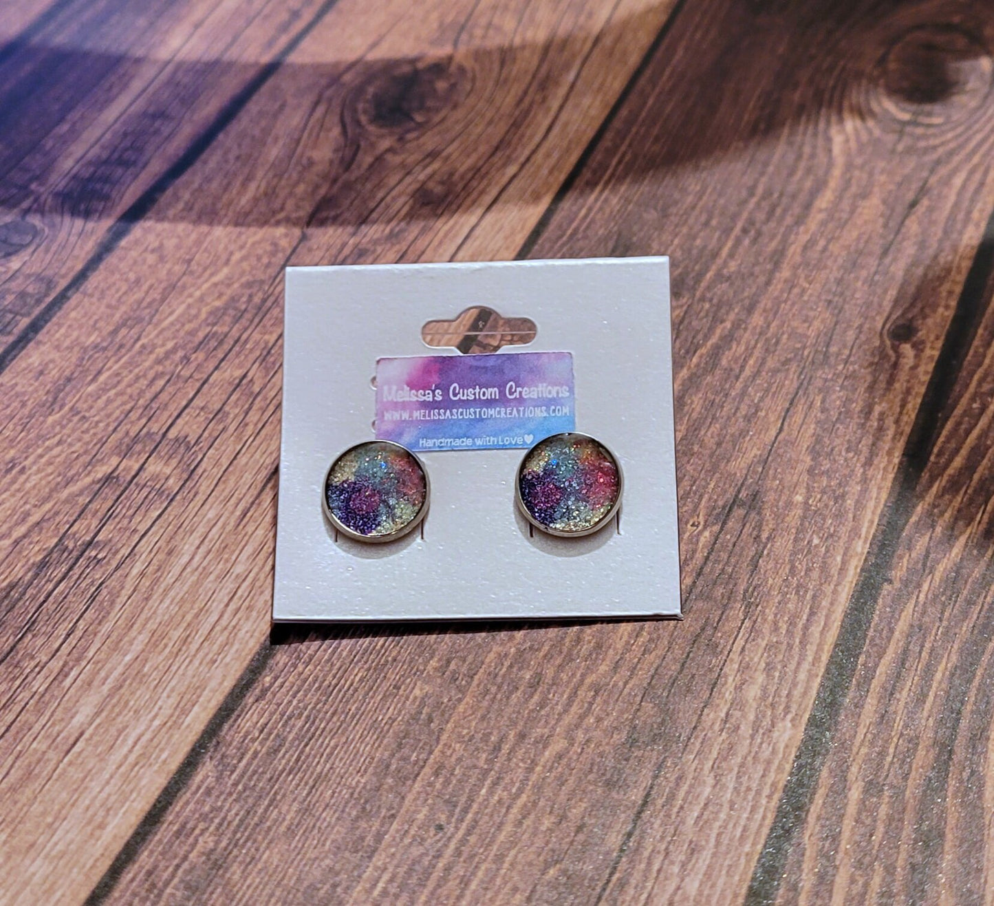 "Paint The Town" Earring Studs