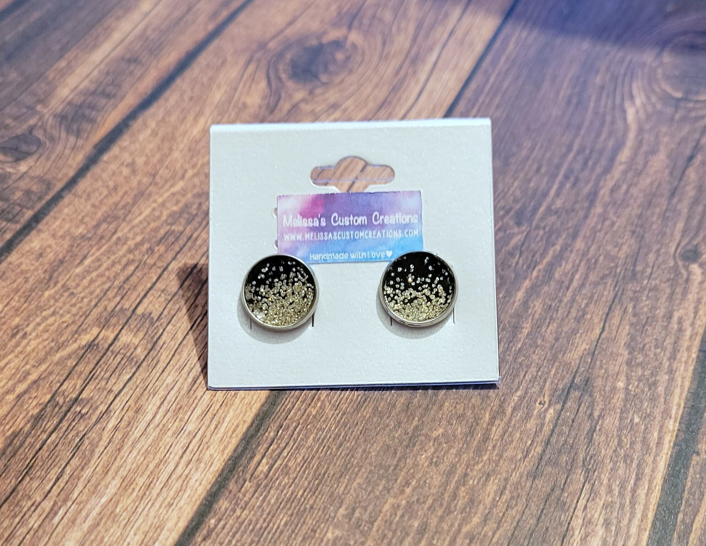 "Ring It In" Earring Studs
