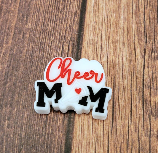 Cheer Mom Focal Bead