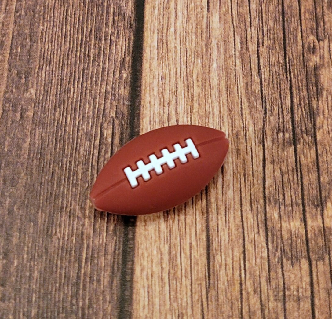 Football Focal Bead