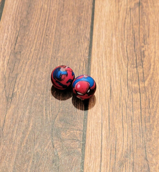 Spiderman Silicone Bead