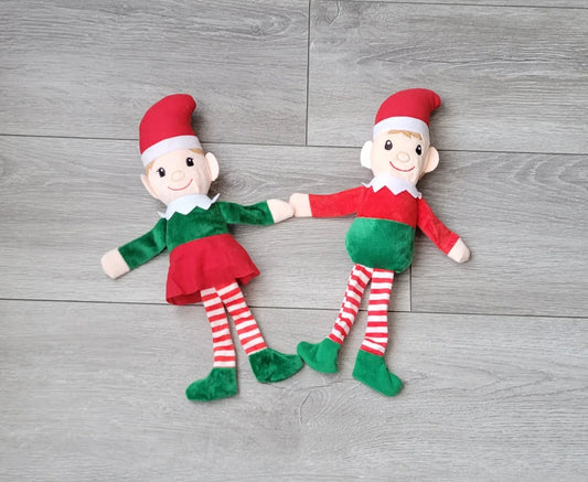 Personalized Elf Plush with Adoption Certificate