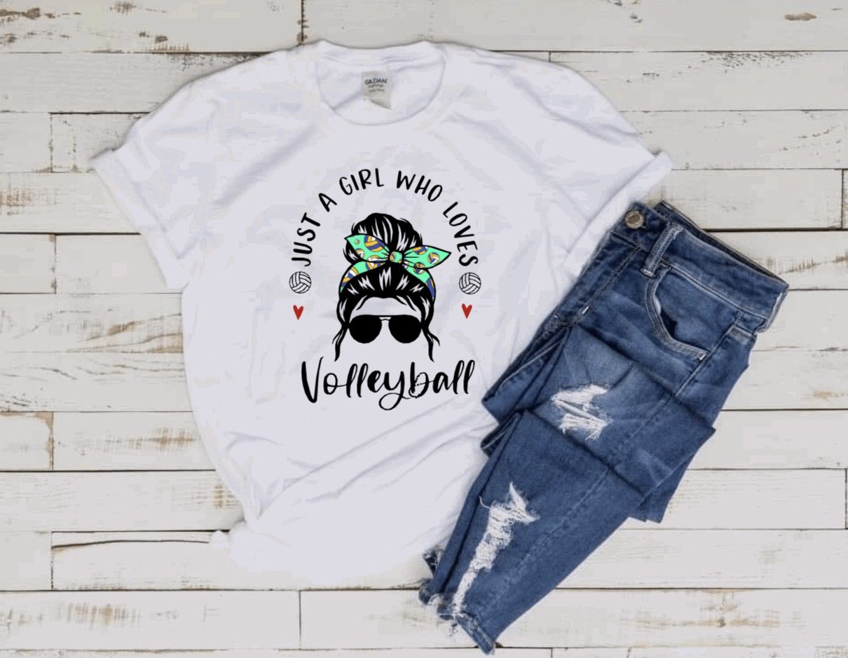 Just a girl who loves Volleyball T-Shirt