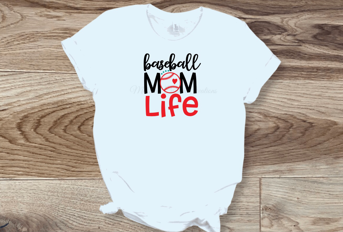 Baseball Mom Life T-Shirt