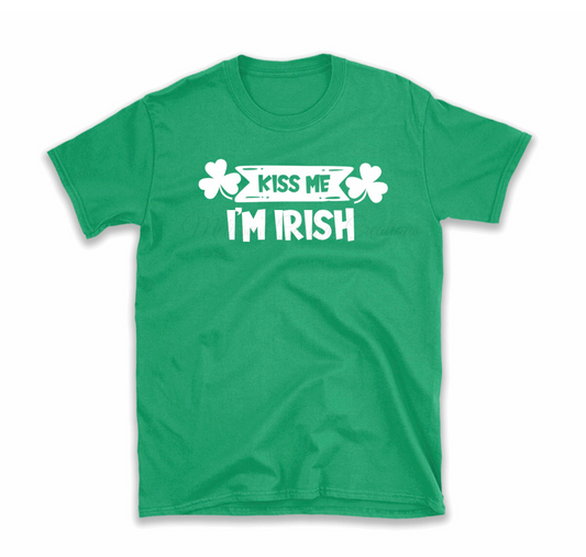 "Kiss Me, I'm Irish" T-Shirt