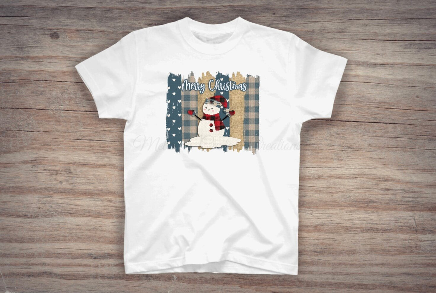 Merry Christmas Snowman T-Shirt