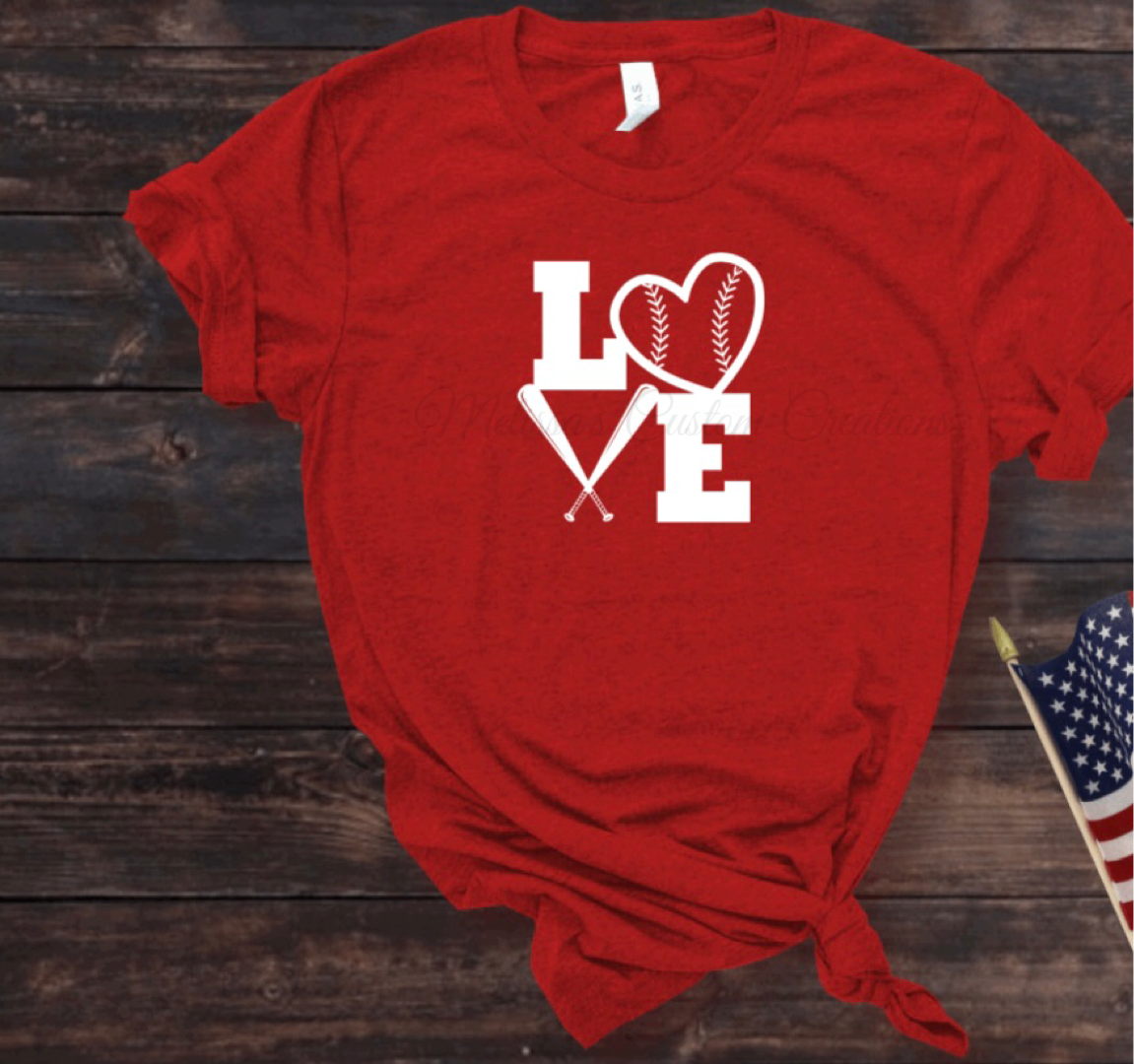 Baseball/Softball LOVE T-Shirt (Choose your colors)