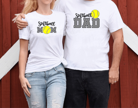 Softball Mom/Dad T-Shirt